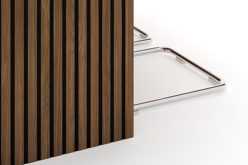 Richeto Spisebord 240 cm med 6 stk Build Matstkolar - Rökt ek - Møbler - Borde - Spisebordssæt