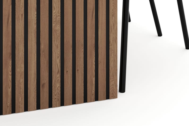 Richeto Spisegruppe 240 cm med 6 Cyana Spisestole - Naturlig finish - Møbler - Borde - Spisebordssæt