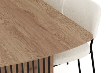 Richeto Spisegruppe 240 cm med 6 Gemmiano Spisestole - Eiq - Møbler - Borde - Spisebordssæt