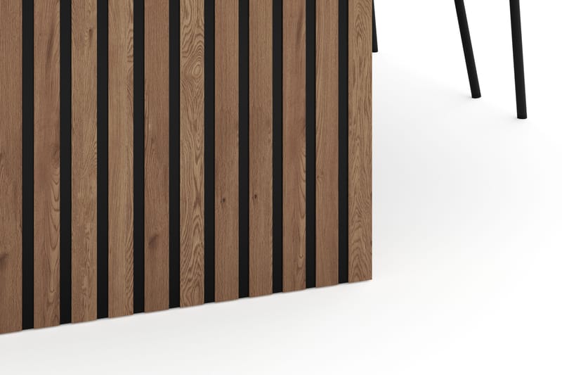 Richeto Spisegruppe 240 cm med 6 Lowe Spisestole - Naturlig finish - Møbler - Borde - Spisebordssæt