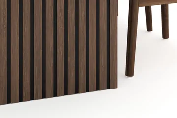 Richeto Spisegruppe Røget Eg 240 cm med 6 Dastoori Spisestole - Røget eg - Møbler - Borde - Spisebordssæt