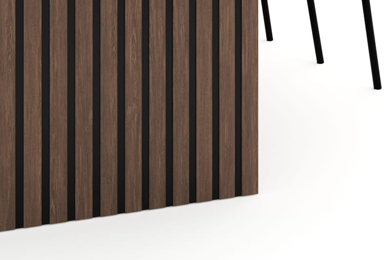 Richeto Spisegruppe Røget Eg 240 cm med 6 Gemmiano Spisestole - Røget eg - Møbler - Borde - Spisebordssæt