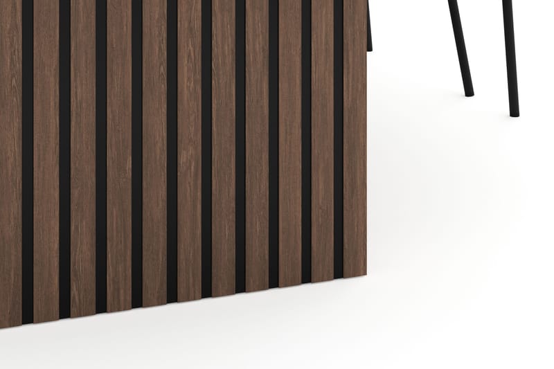Richeto Spisegruppe Røget Eg 240 cm med 6 Lowe Spisestole - Røget eg - Møbler - Borde - Spisebordssæt