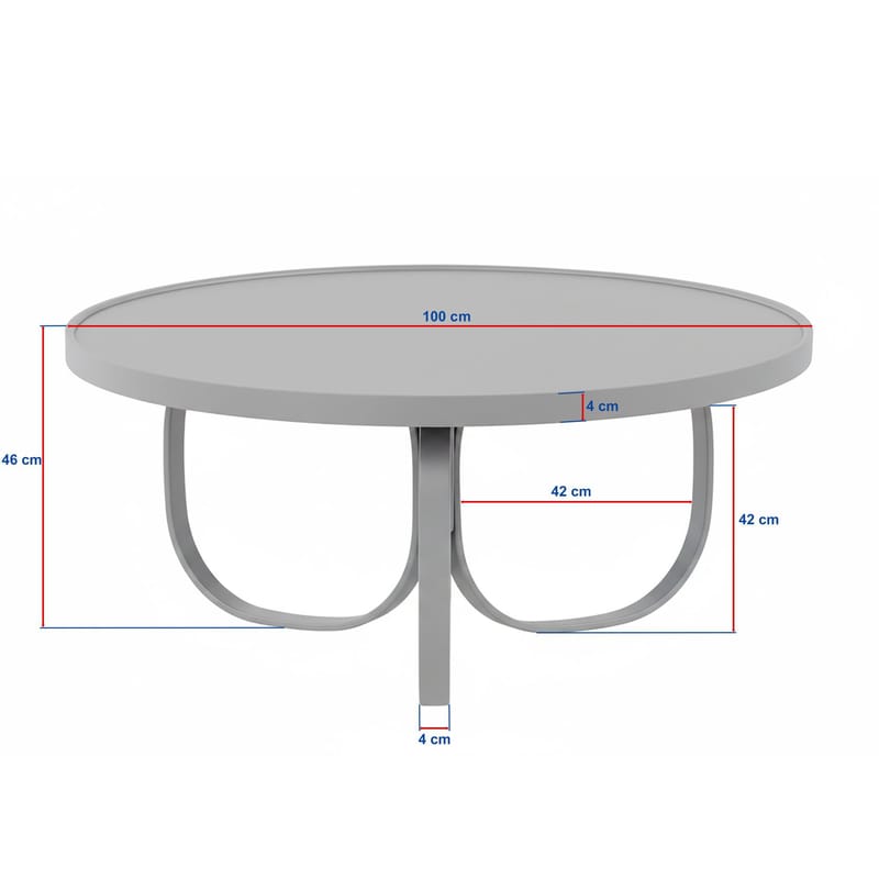 Rirena Sofabord 110 cm - Eg - Møbler - Borde - Sofabord