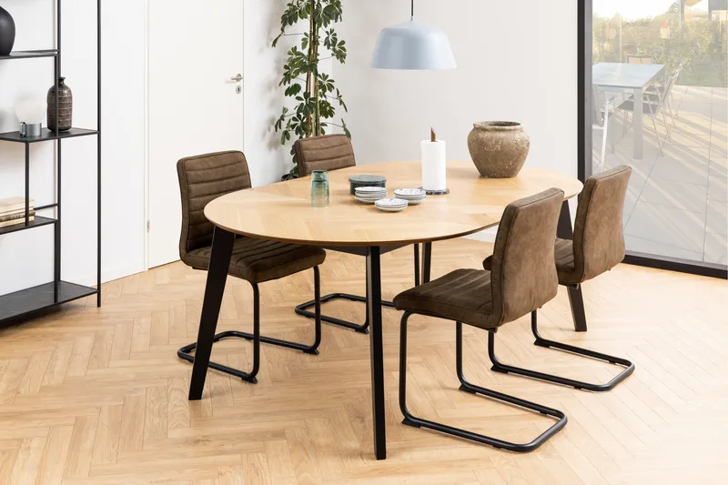 Robesonia Spisebord 120 cm Rund - Natur - Møbler - Borde - Spisebord og køkkenbord