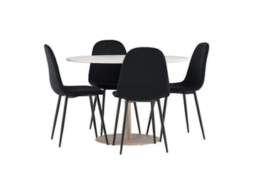 Round Dining Set Venture Home - Møbler - Borde - Spisebordssæt