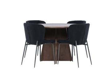 Round Dining Set Venture Home - Møbler - Borde - Spisebordssæt