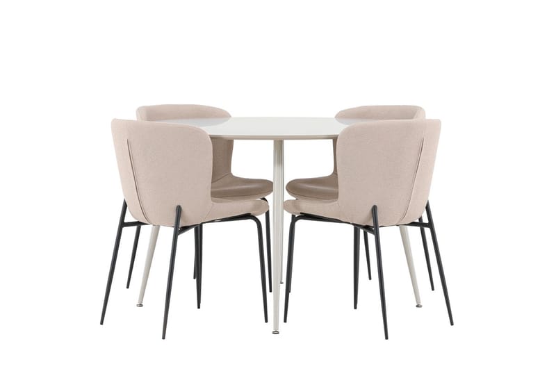 Round Dining Set Venture Home - Møbler - Borde - Spisebordssæt