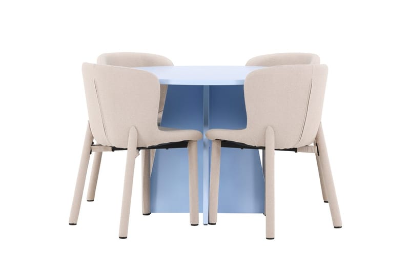 Round Dining Set Venture Home - Møbler - Borde - Spisebordssæt