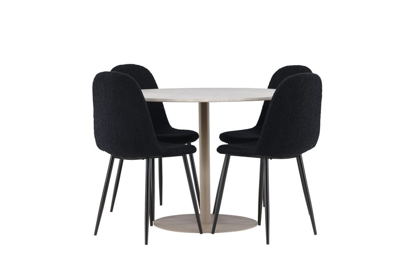 Round Dining Set Venture Home - Møbler - Borde - Spisebordssæt
