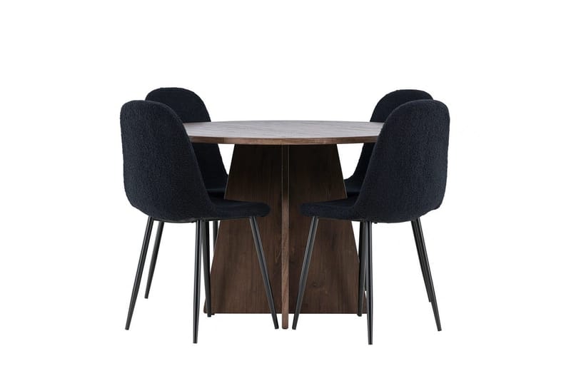 Round Dining Set Venture Home - Møbler - Borde - Spisebordssæt