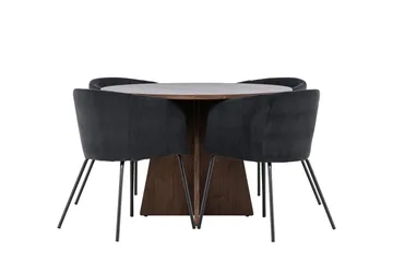 Round Dining Set Venture Home - Møbler - Borde - Spisebordssæt