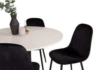 Round Dining Set Venture Home - Møbler - Borde - Spisebordssæt
