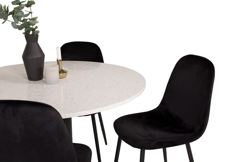 Round Dining Set Venture Home - Møbler - Borde - Spisebordssæt