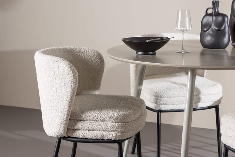 Round Dining Set Venture Home - Møbler - Borde - Spisebordssæt