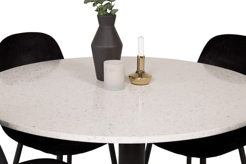 Round Dining Set Venture Home - Møbler - Borde - Spisebordssæt
