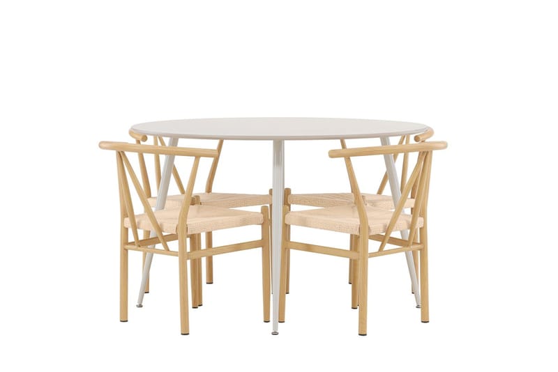 Round Dining Set Venture Home - Møbler - Borde - Spisebordssæt