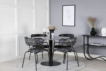 Round Dining Set Venture Home - Møbler - Borde - Spisebordssæt