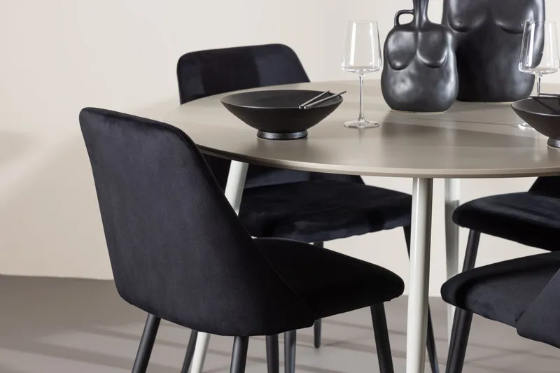 Round Dining Set Venture Home - Møbler - Borde - Spisebordssæt
