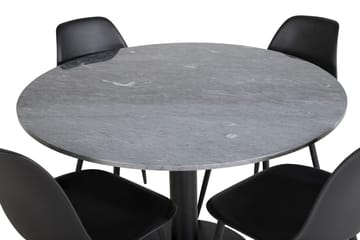 Round Dining Set Venture Home - Møbler - Borde - Spisebordssæt