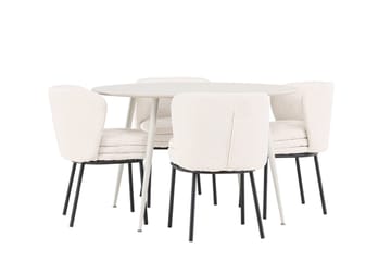 Round Dining Set Venture Home - Møbler - Borde - Spisebordssæt
