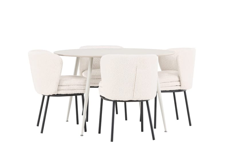 Round Dining Set Venture Home - Møbler - Borde - Spisebordssæt
