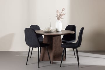 Round Dining Set Venture Home - Møbler - Borde - Spisebordssæt