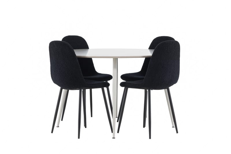 Round Dining Set Venture Home - Møbler - Borde - Spisebordssæt