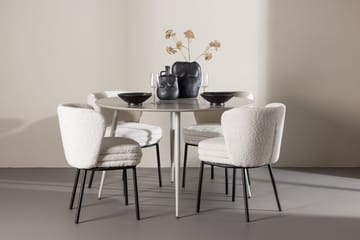 Round Dining Set Venture Home - Møbler - Borde - Spisebordssæt