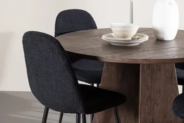 Round Dining Set Venture Home - Møbler - Borde - Spisebordssæt