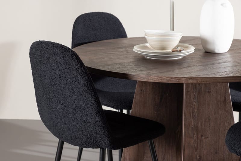 Round Dining Set Venture Home - Møbler - Borde - Spisebordssæt