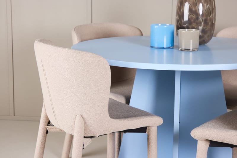 Round Dining Set Venture Home - Møbler - Borde - Spisebordssæt
