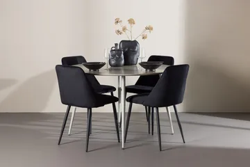 Round Dining Set Venture Home - Møbler - Borde - Spisebordssæt
