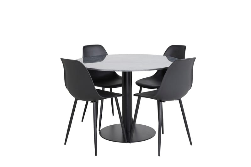Round Dining Set Venture Home - Møbler - Borde - Spisebordssæt