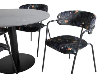 Round Dining Set Venture Home - Møbler - Borde - Spisebordssæt