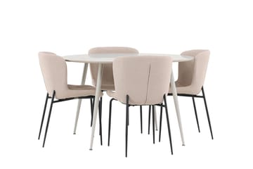 Round Dining Set Venture Home - Møbler - Borde - Spisebordssæt