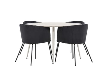 Round Dining Set Venture Home - Møbler - Borde - Spisebordssæt