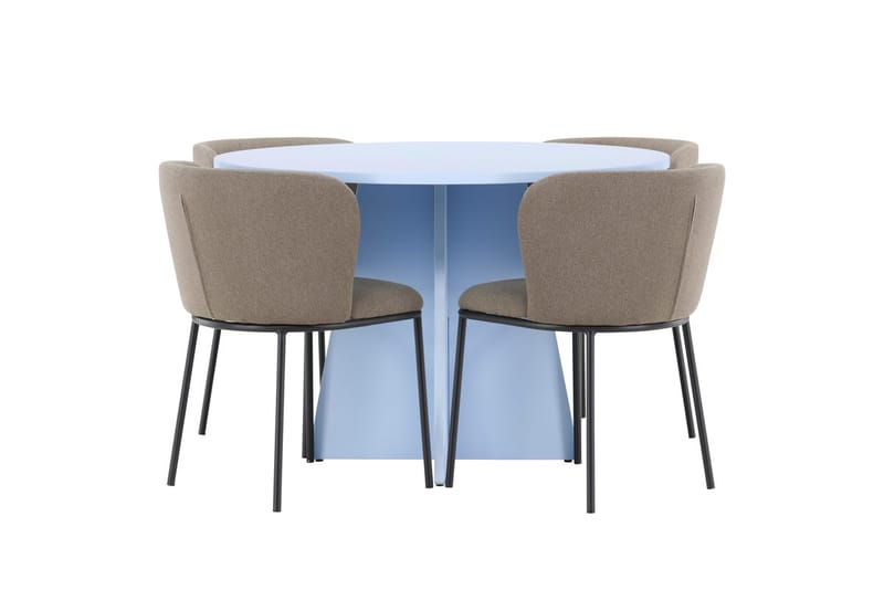 Round Dining Set Venture Home - Møbler - Borde - Spisebordssæt