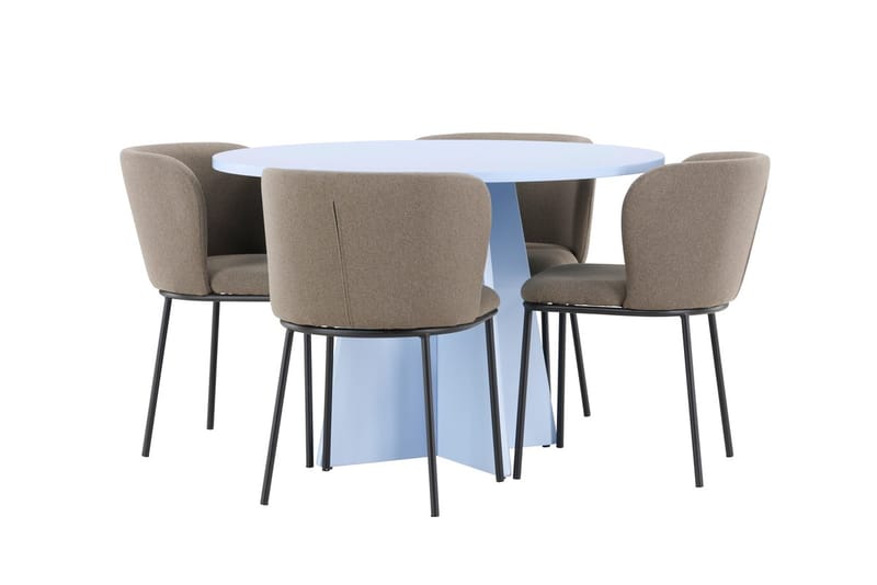 Round Dining Set Venture Home - Møbler - Borde - Spisebordssæt