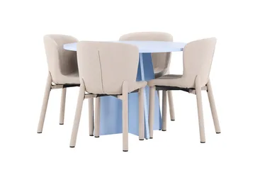 Round Dining Set Venture Home - Møbler - Borde - Spisebordssæt