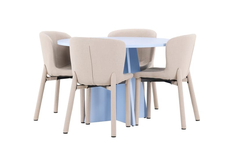 Round Dining Set Venture Home - Møbler - Borde - Spisebordssæt