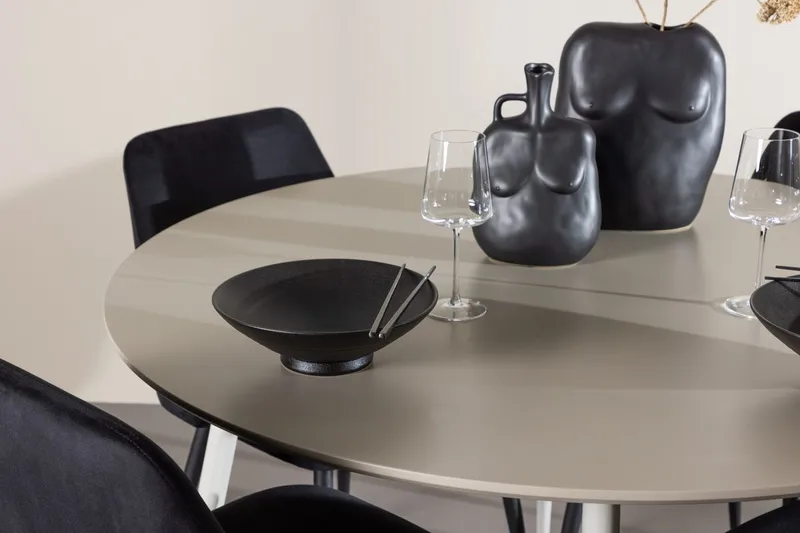 Round Dining Set Venture Home - Møbler - Borde - Spisebordssæt