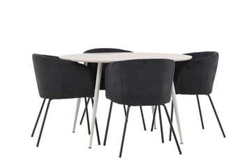 Round Dining Set Venture Home - Møbler - Borde - Spisebordssæt