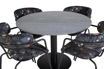 Round Dining Set Venture Home - Møbler - Borde - Spisebordssæt
