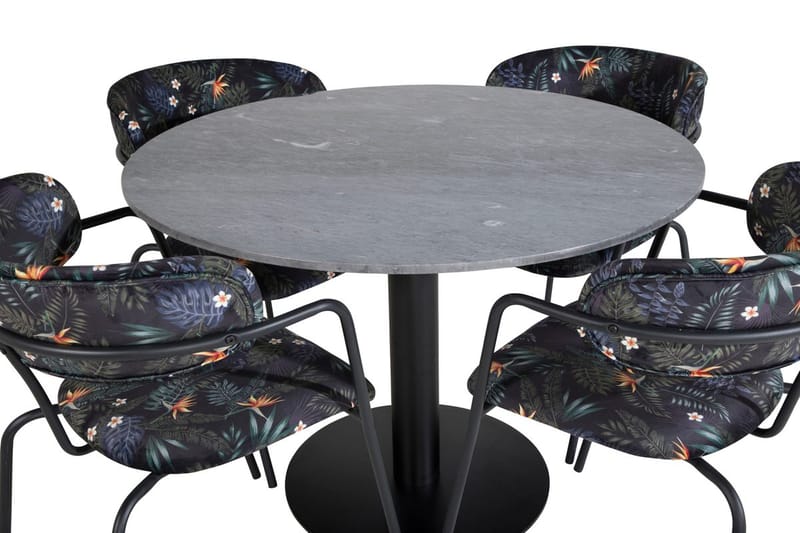 Round Dining Set Venture Home - Møbler - Borde - Spisebordssæt