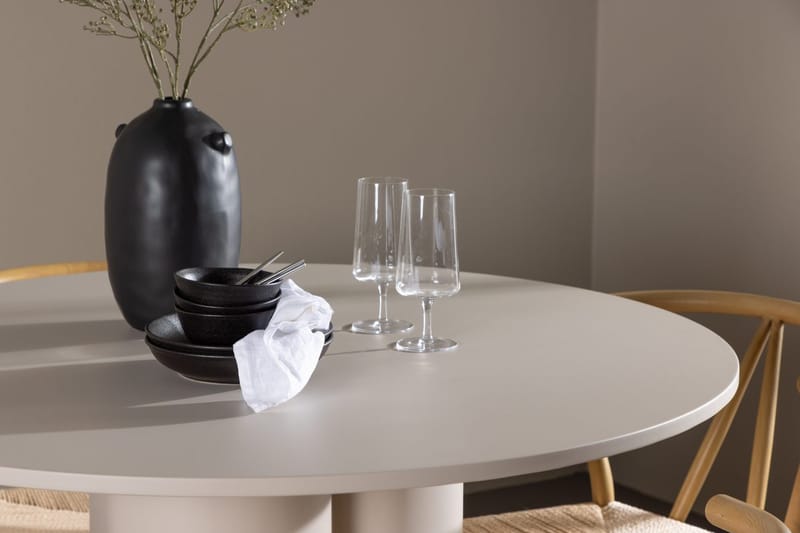 Round Dining Set Venture Home - Møbler - Borde - Spisebordssæt