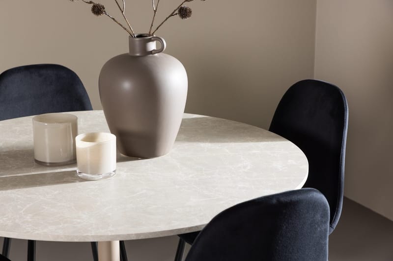 Round Dining Set Venture Home - Møbler - Borde - Spisebordssæt