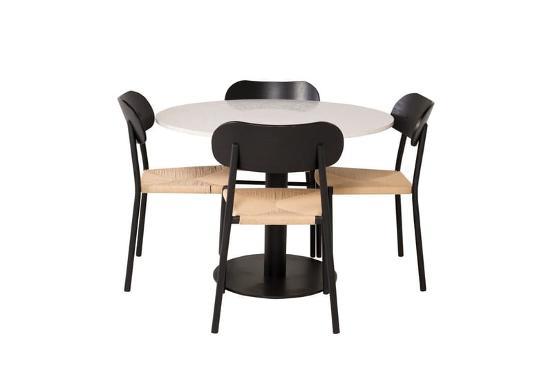 Round Dining Set Venture Home - Møbler - Borde - Spisebordssæt