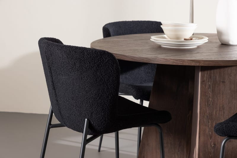 Round Dining Set Venture Home - Møbler - Borde - Spisebordssæt