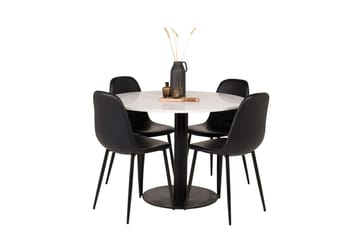 Round Dining Set Venture Home - Møbler - Borde - Spisebordssæt